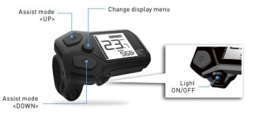 Shimano SC-E5003 Steps E-Bike Bisiklet Bilgisayarı ISCE5003A