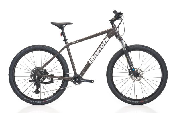 27.5 Bianchi Magma 27.2 Cues 9v H.Disk Fren Dağ Bisikleti 38cm - Gri-Beyaz