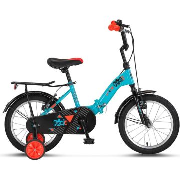 16 Ümit 1619 Picolo Katlanır 1v V-Fren Çocuk Bisikleti Turkuaz