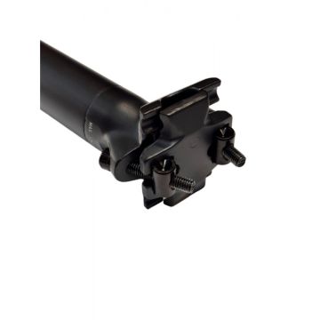 Leadtec LCSP-53 31.6/350mm Kızaklı Bisiklet Sele Borusu Siyah