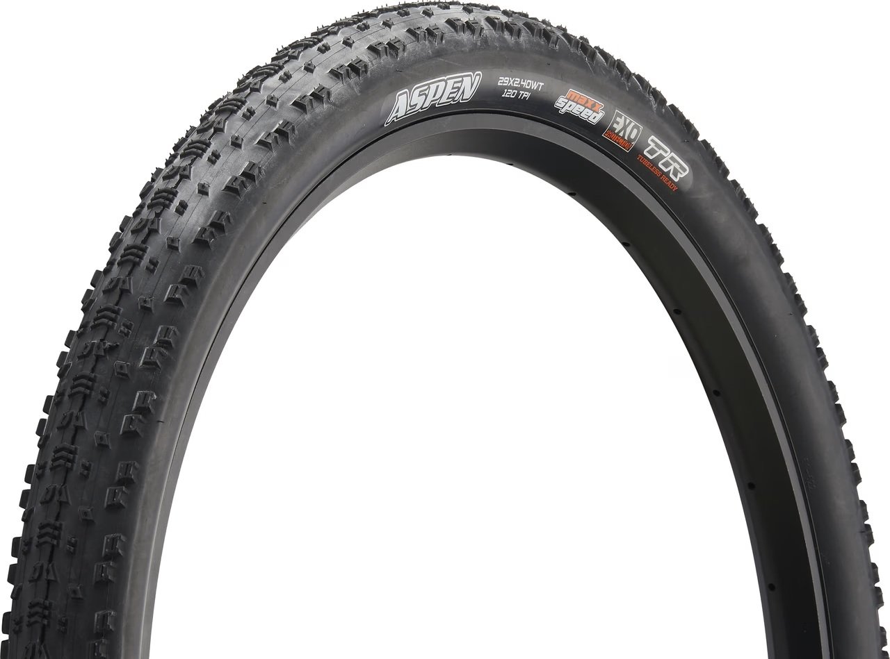 Maxxis 29x2.40 Aspen MaxxSpeed EXO Tubeless Katlanır Dış Lastik Siyah TB00464700