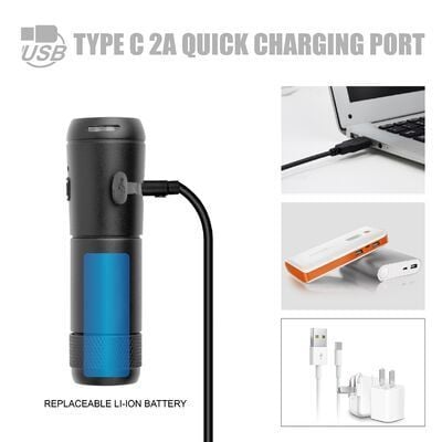 Eastpower LW-F600 700 Lümen Şarjlı Ön Lamba