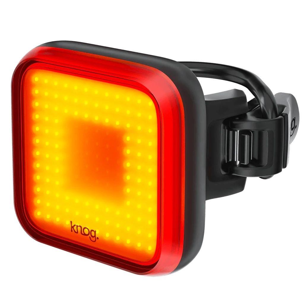 Knog Blinder Square 100 Lümen Şarjlı Arka Lamba Siyah