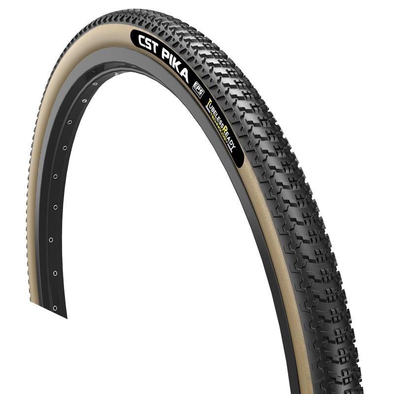 Cst 700x38 Pika EPS Tubeless Ready Gravel  Dış Lastik Katlanır Amber Yanak