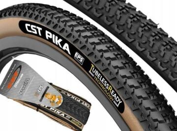 Cst 700x38 Pika EPS Tubeless Ready Gravel  Dış Lastik Katlanır Amber Yanak