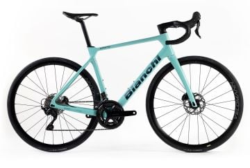 28 Bianchi Infinito 105 24v H.Disk Velomann Palladium Karbon Yarış Bisikleti 2025 55cm - Celeste