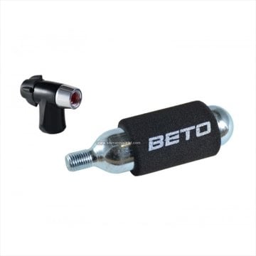 Beto CO2-007A Hava Tüpü Regülatörü + 16 Gr Hava Tüpü