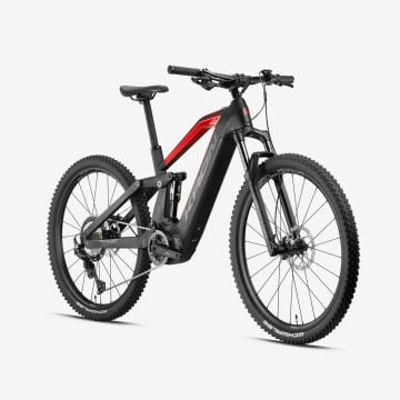 29 Kron Etna 12v H.Disk Fren Steps EP801 630Wh Full Süspansiyon Karbon E-Mtb Bisiklet M.Siyah-Kırmızı - 44.5cm