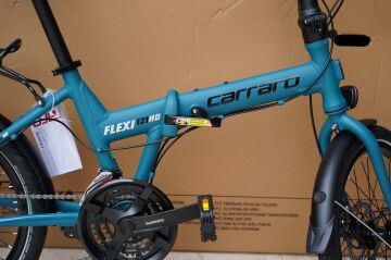 20 Carraro Flexi 121HD 21v H.Fren Katlanır Bisiklet M.Petrol-Siyah