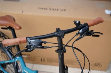 20 Carraro Flexi 121HD 21v H.Fren Katlanır Bisiklet M.Petrol-Siyah