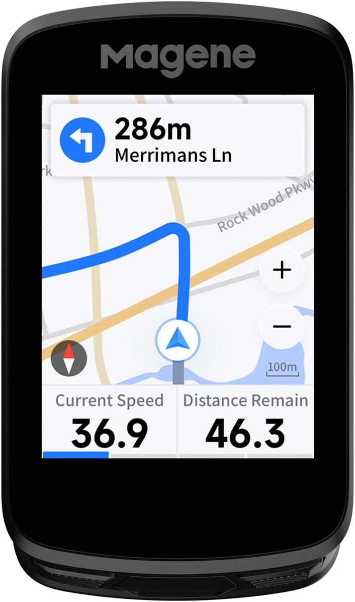 Magene C606 GPS Bisiklet Bilgisayarı Siyah
