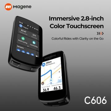 Magene C606 GPS Bisiklet Bilgisayarı Siyah