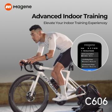 Magene C606 GPS Bisiklet Bilgisayarı Siyah