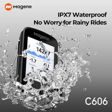 Magene C606 GPS Bisiklet Bilgisayarı Siyah