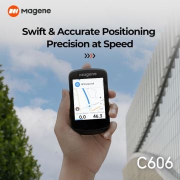 Magene C606 GPS Bisiklet Bilgisayarı Siyah