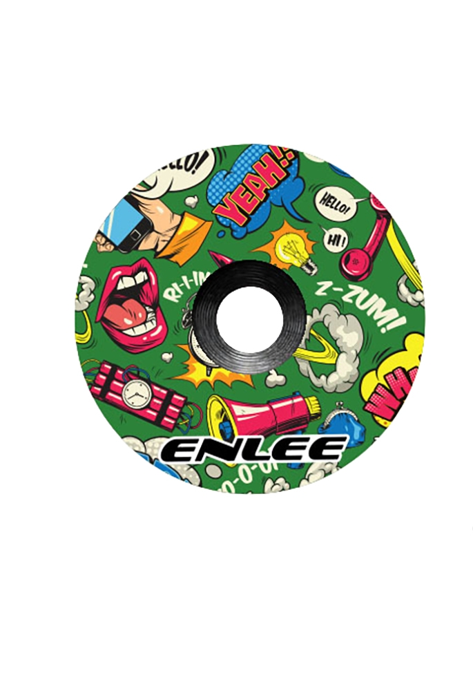 Enlee Pop-Bomb Alüminyum Furç Üst Kapağı