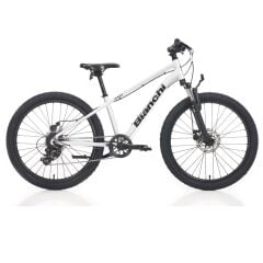 24 Bianchi XR24 8v Mekanik Disk Fren Erkek Çocuk Bisikleti 33cm - Gri-Siyah