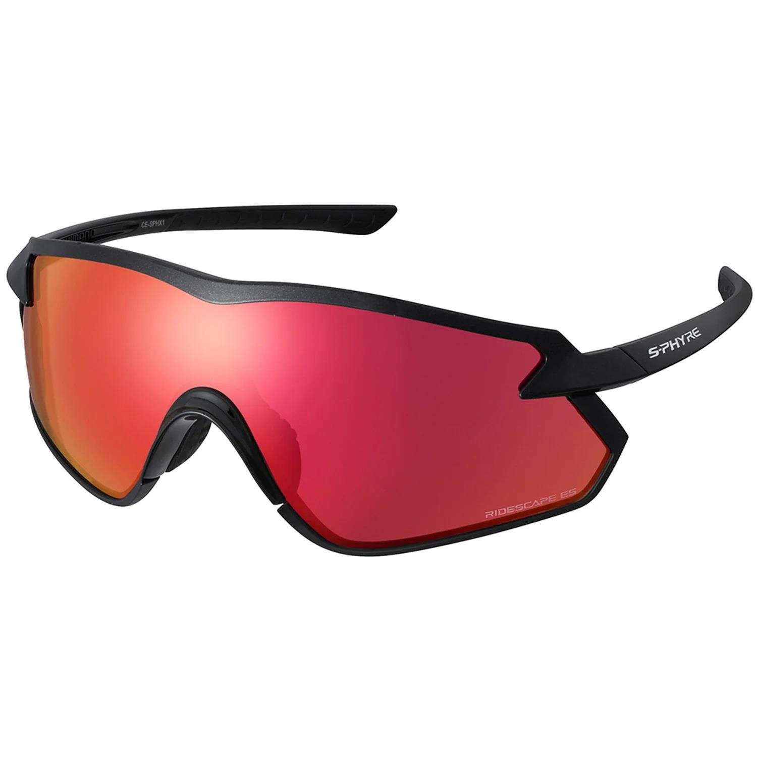 Shimano S-Phyre SPHX1-ES Ridescape ES Gözlük Siyah Çerçeve