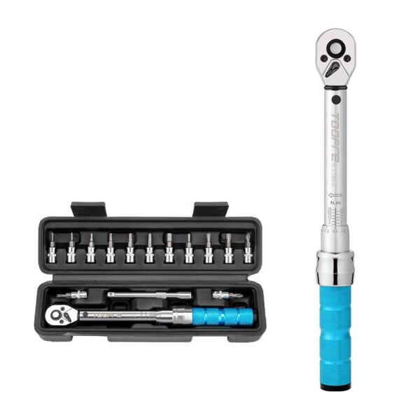 Toopre 2-24 Nm Ayarlanabilir 15 Parça 1/4'' Tork Anahtarı