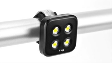 Knog Blinder 4 Ledli Şarjlı Ön Far Kare Kırmızı