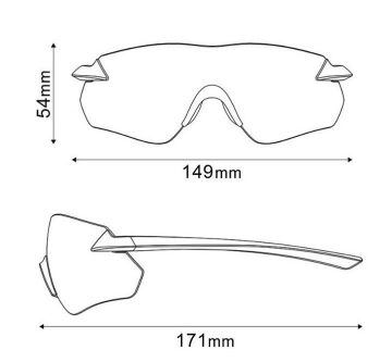 Shimano S-Phyre SPHR1-RD Ridescape RD Gözlük Siyah Çerçeve