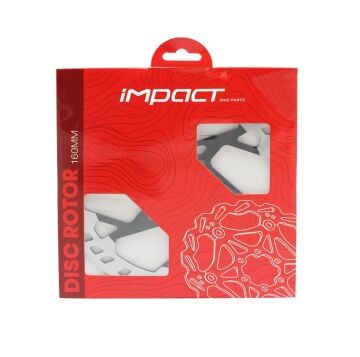 Impact 21K 160mm 2.3mm Kalınlıkta 6 Vida Rotor Siyah