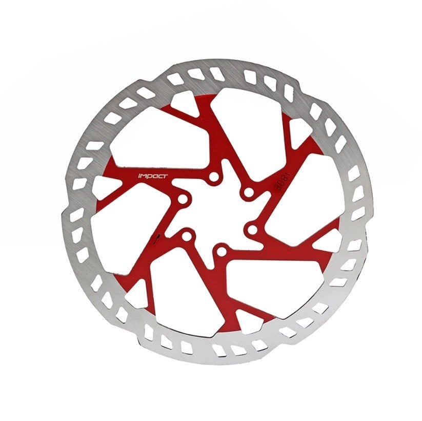 Impact 21K 180mm 2.3mm Kalınlıkta 6 Vida Rotor Kırmızı
