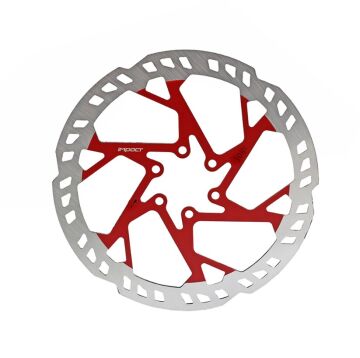 Impact 21K 180mm 2.3mm Kalınlıkta 6 Vida Rotor Kırmızı - Impact