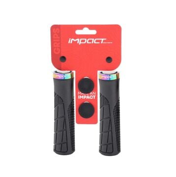 Impact Norgre Kelepçeli Bisiklet Elcik Siyah-Rainbow