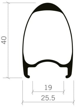 Vision SC40 Centerlock Disk Fren TLR Karbon Yol Bisikleti Jant Seti