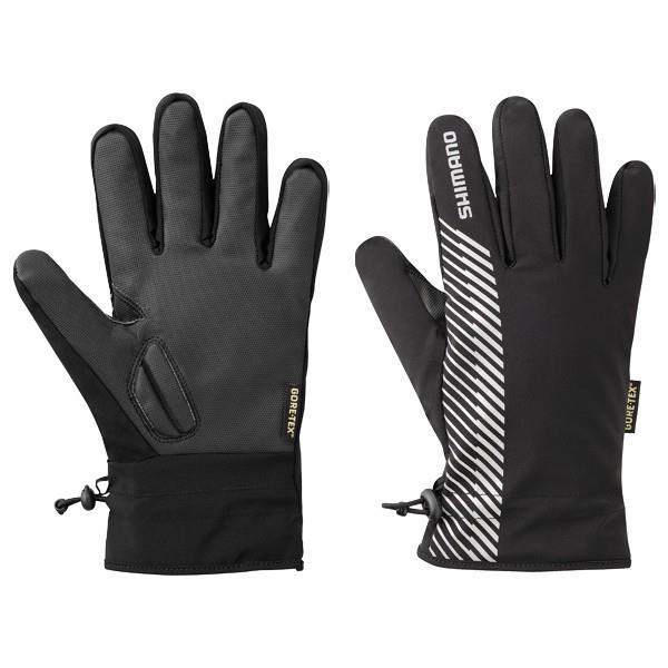 Shimano Gore-Tex Kışlık Bisiklet Eldiveni Siyah