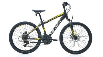 24 Carraro Speed 241 21v M.Disk Fren Çocuk Bisikleti 36cm - M.Siyah-Sarı-A.Turuncu