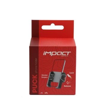Impact Puck Titreşim Modüllü Kilit Mandallı Telefon Tutucu