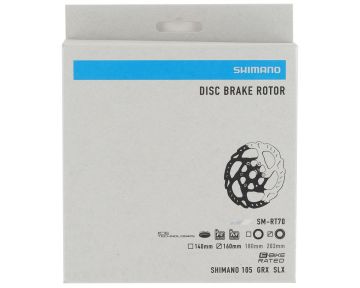 Shimano SLX/105/GRX  SM-RT70 160mm Ice-Tech Centerlock Rotor ISMRT70SE