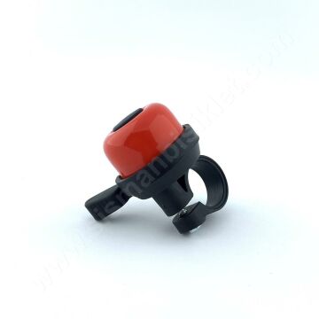 Impact Bell Mini Bisiklet Zil Kırmızı-Siyah