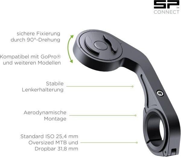 Sp Connect Roadbike Bundle Universal Kelepçe Bağlantılı Bisiklet Telefon Tutucu 52200