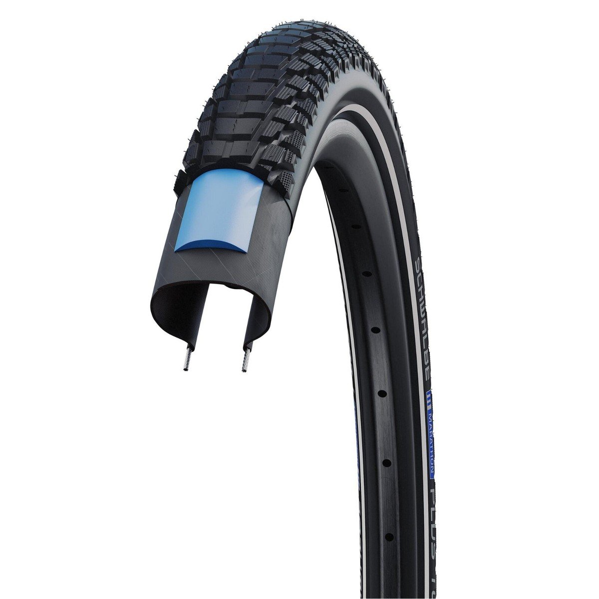 Schwalbe 700x38 Marathon Plus Tour SmartGuard|TwinSkin|Addix