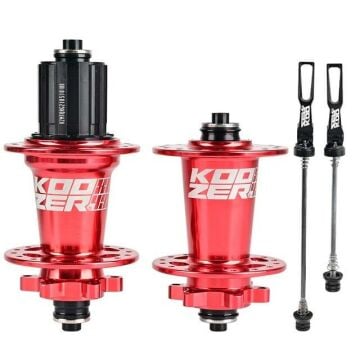 Koozer XM490 Pro 5x100, 5x135 HG 8-11s Mtb Göbek Seti 28h - Siyah