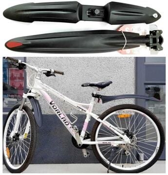 Briviga FND-392 24-27.5'' Plastik Çamurluk Seti Siyah