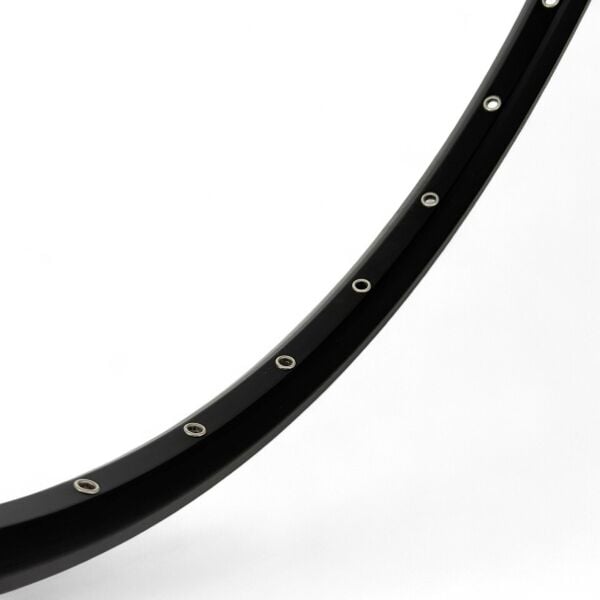 Rodi Black Rock 27.5'' 32H Çift Kat Alüminyum, Disk Uyum, FV, Yüzüklü Jant Çemberi Siyah