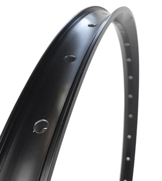 Rodi TRYP 25 27.5'' 32H Çift Kat Alüminyum, Disk Uyum, TL-Ready, FV, Yüzüklü Jant Çemberi Siyah
