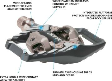 Shimano XTR PD-M9120 Kilitli Pedal SM-SH51 Kilit İle