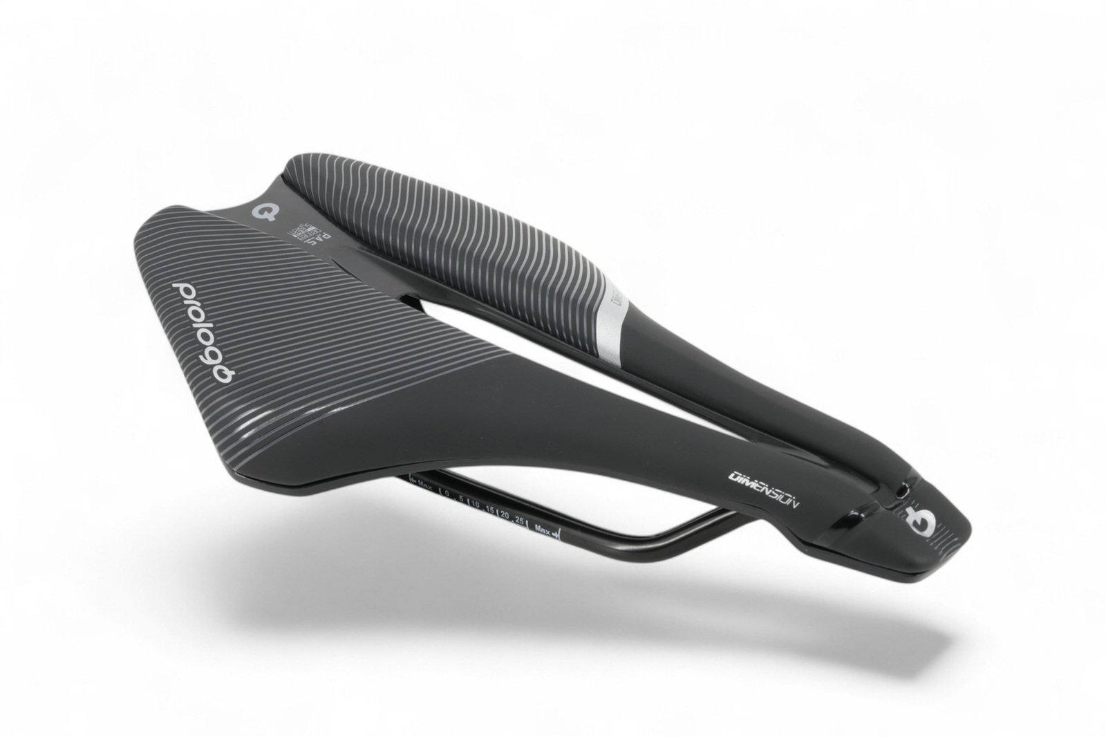 Prologo Dimension 143 P.A.S Çelik Raylı Sele Siyah