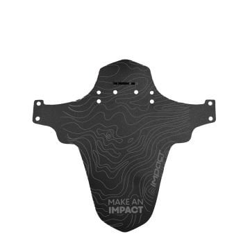 Impact MDE-35 Mtb Ön Çamurluk Siyah-Gri