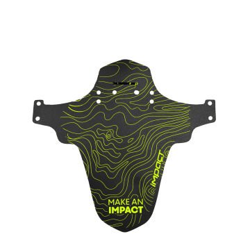 Impact MDE-35 Mtb Ön Çamurluk Siyah-Neon Sarı