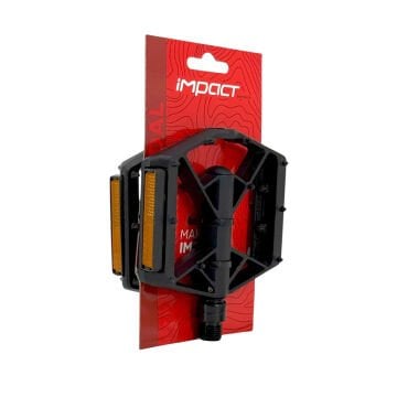 Impact Arrow Mtb Alüminyum Kompozit Rulman Platform Pedal Siyah