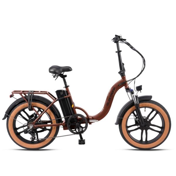 20 Elektrone Luna 7v Hidrolik Disk Fren Elektrikli Katlanır Fat Bisiklet