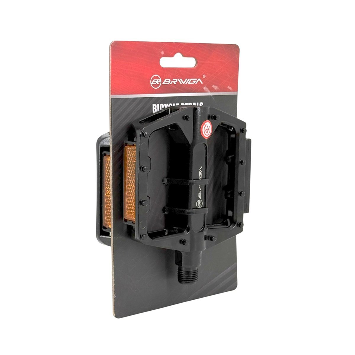 Briviga HF-805 110x100mm Mtb Alüminyum Platform Pedal Siyah