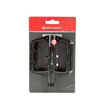 Briviga HF-805 110x100mm Mtb Alüminyum Platform Pedal Siyah