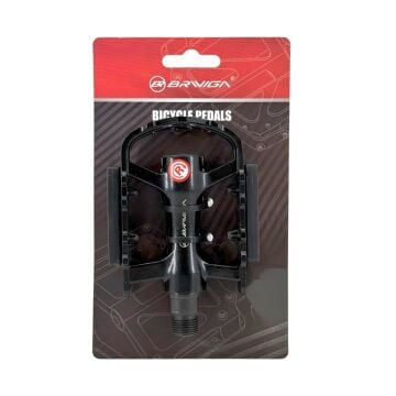 Briviga HF-602 102x82mm Mtb Alüminyum Platform Pedal Siyah
